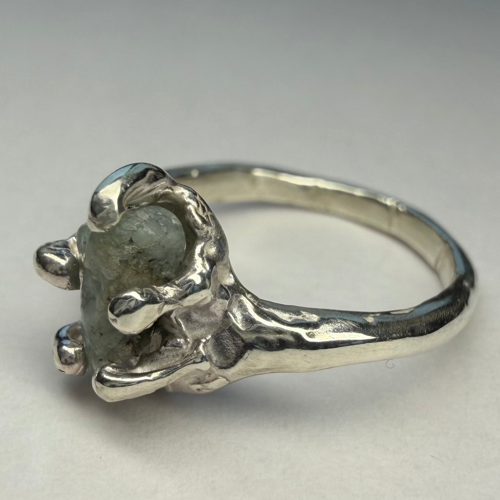 Cradling an Emerald