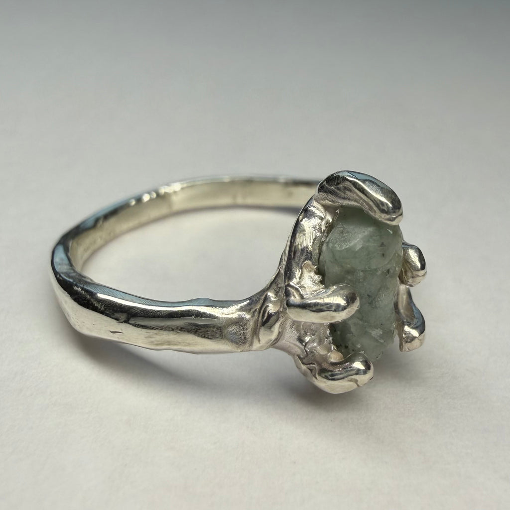 Cradling an Emerald