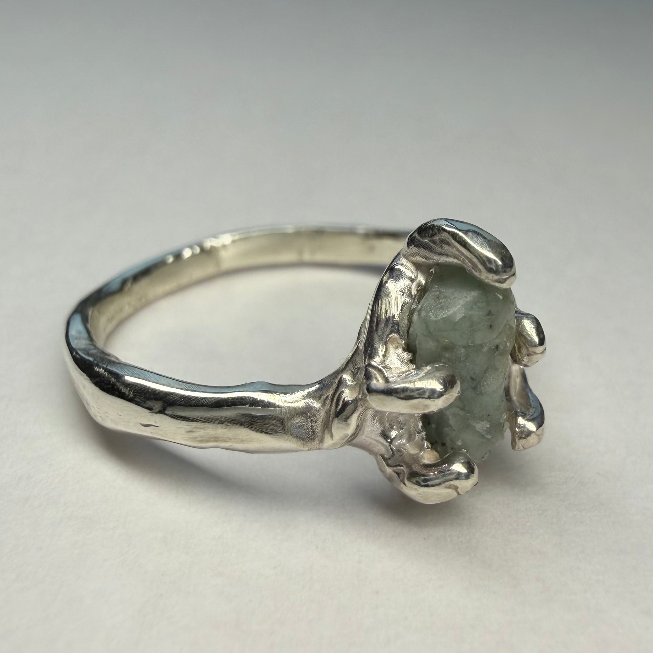 Cradling an Emerald