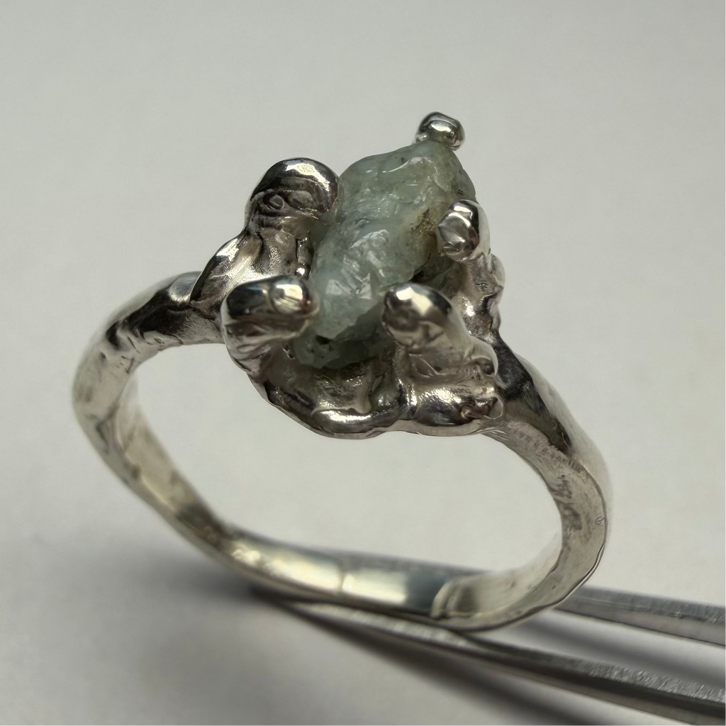 Cradling an Emerald